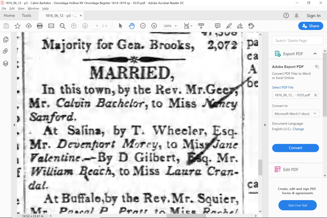 FultonHistoryInstructions_32 - Wedding example - View downloaded pdf